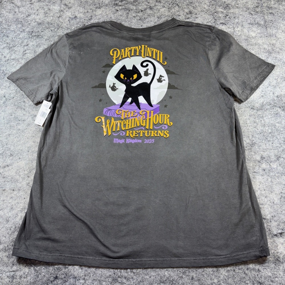 Disney Hocus Pocus Villain Spelltacular Glow Shirt Large Magic Kingdom 2025